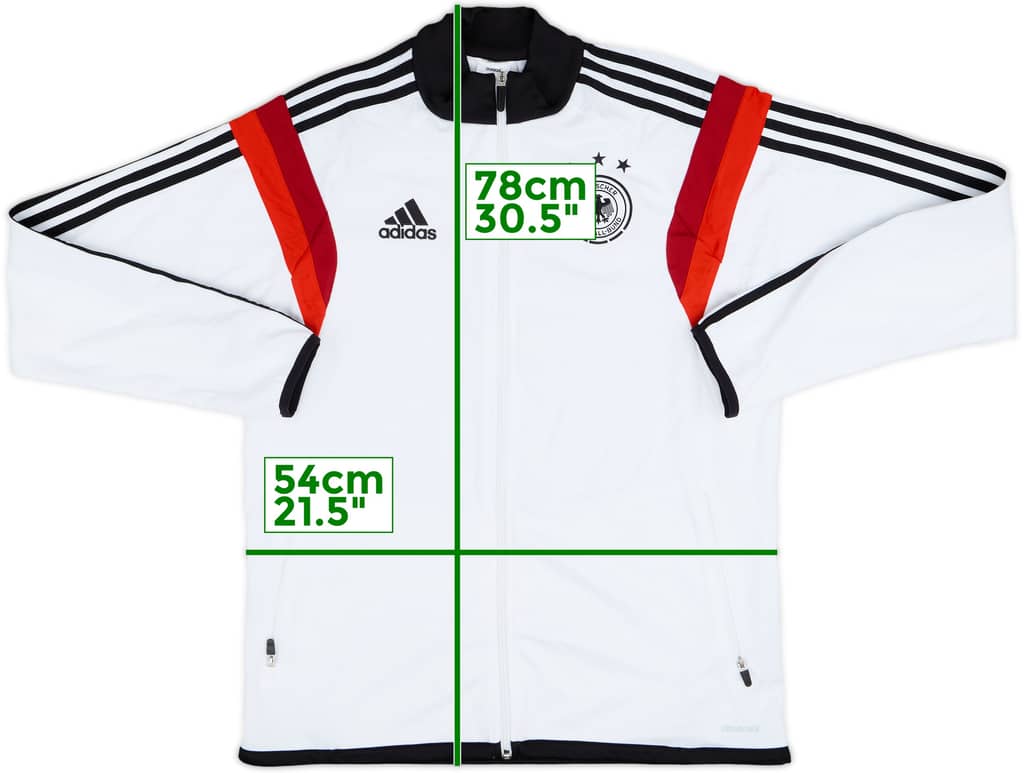 2013-15 Germany adidas Track Jacket - 9/10 - (M)