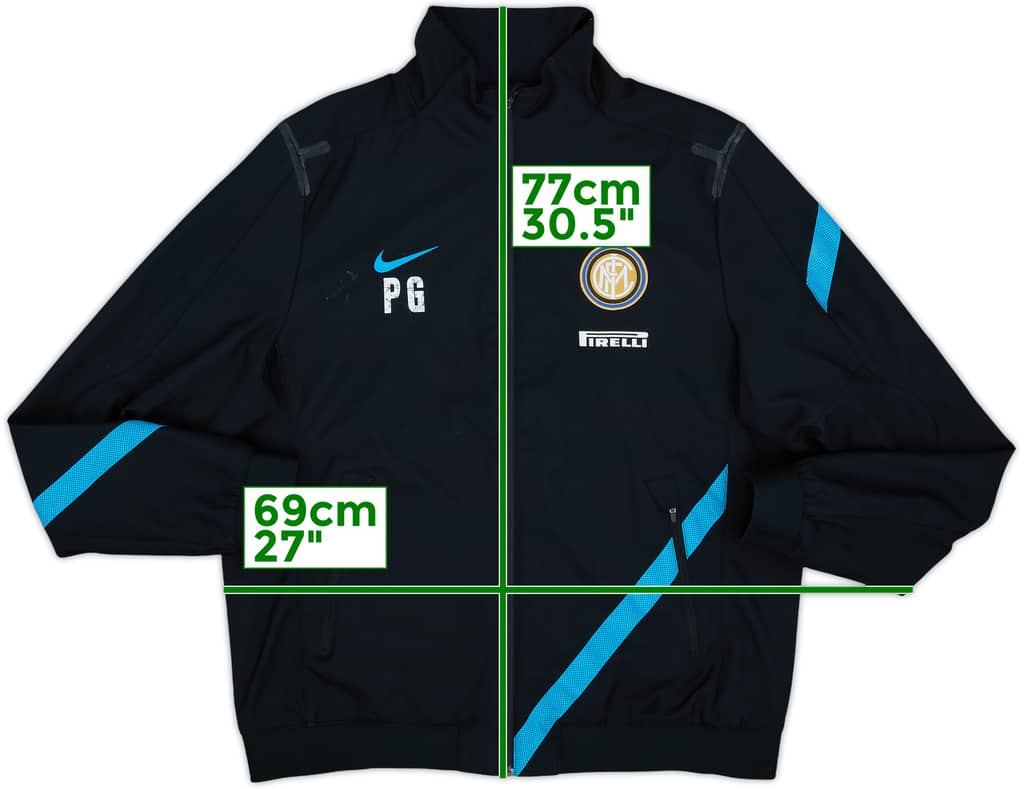 2012-13 Inter Milan Staff Issue Nike Track Jacket 'PG' - 6/10 - (L)