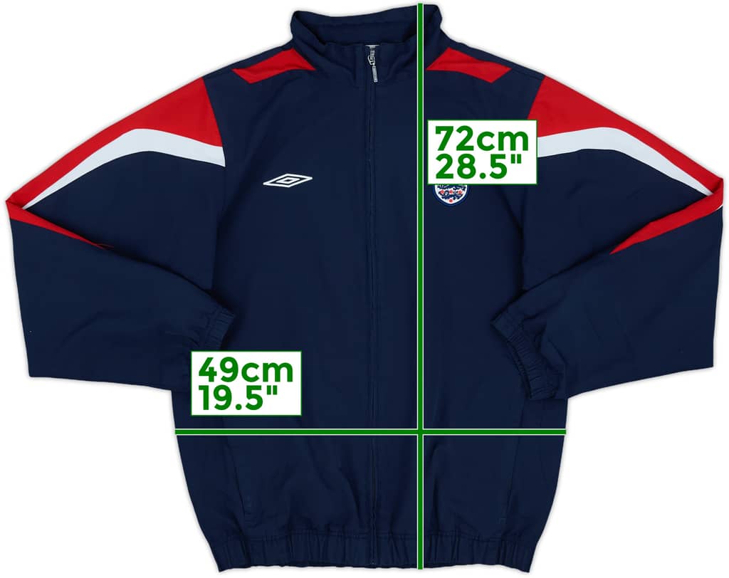 2006-07 England Umbro Track Jacket - 5/10 - (S)