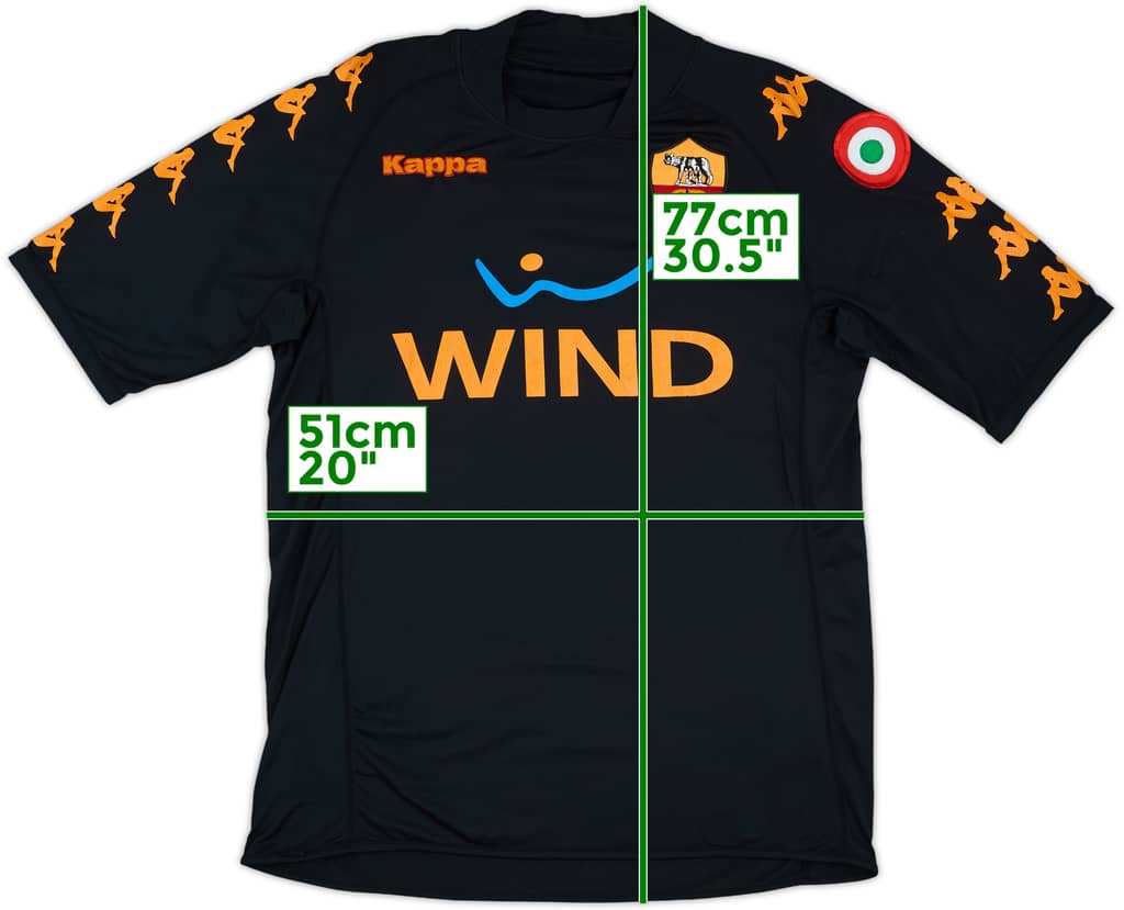 2008-09 Roma Third Shirt - 6/10 - (XL)