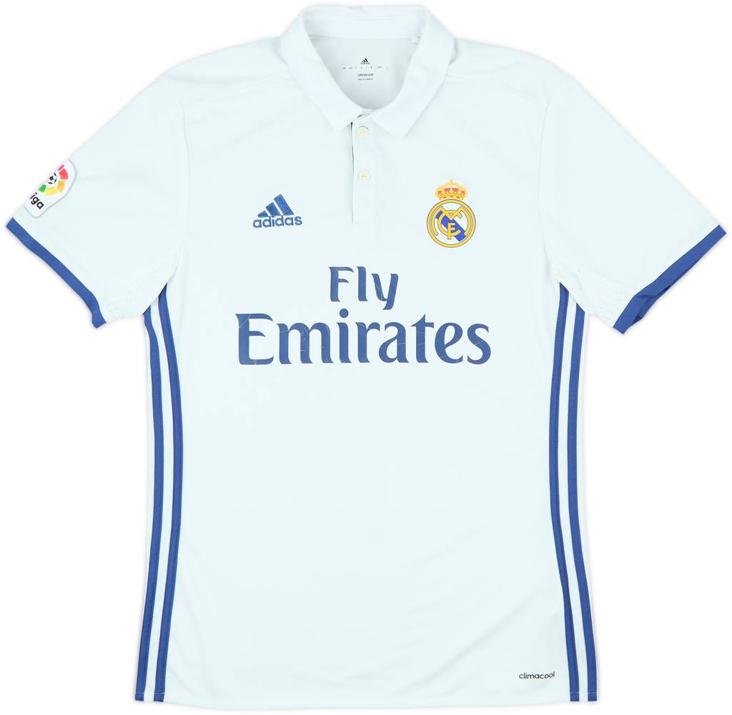 2016-17 Real Madrid Home Shirt - 5/10 - (M)