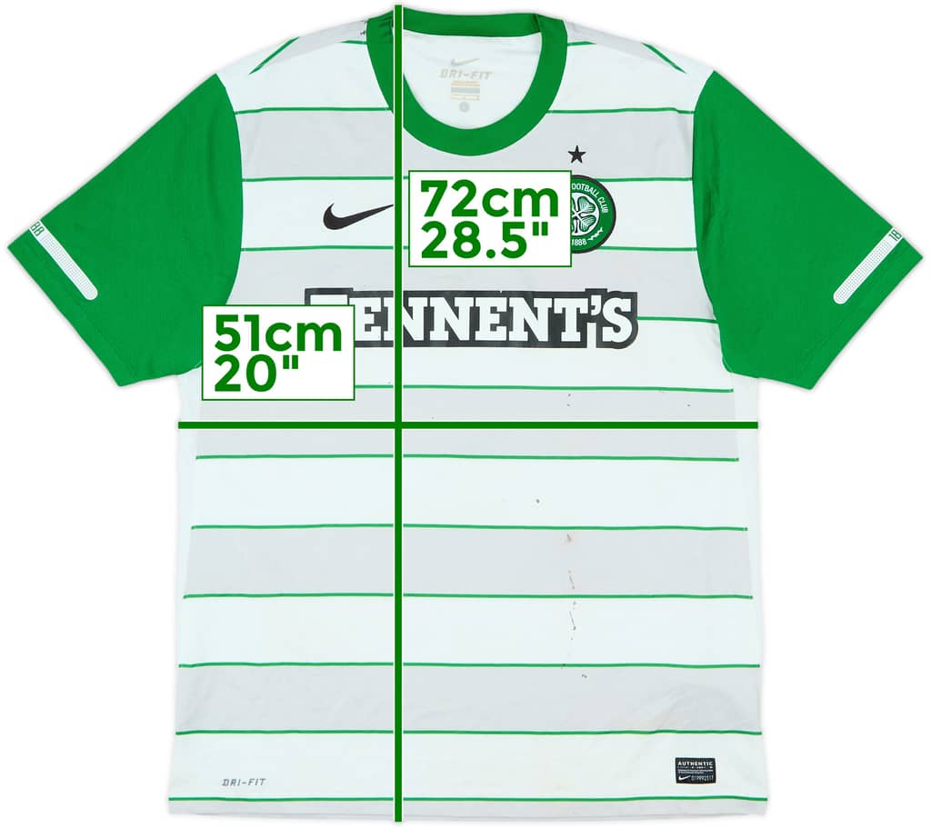 2011-12 Celtic Away Shirt - 5/10 - (L)