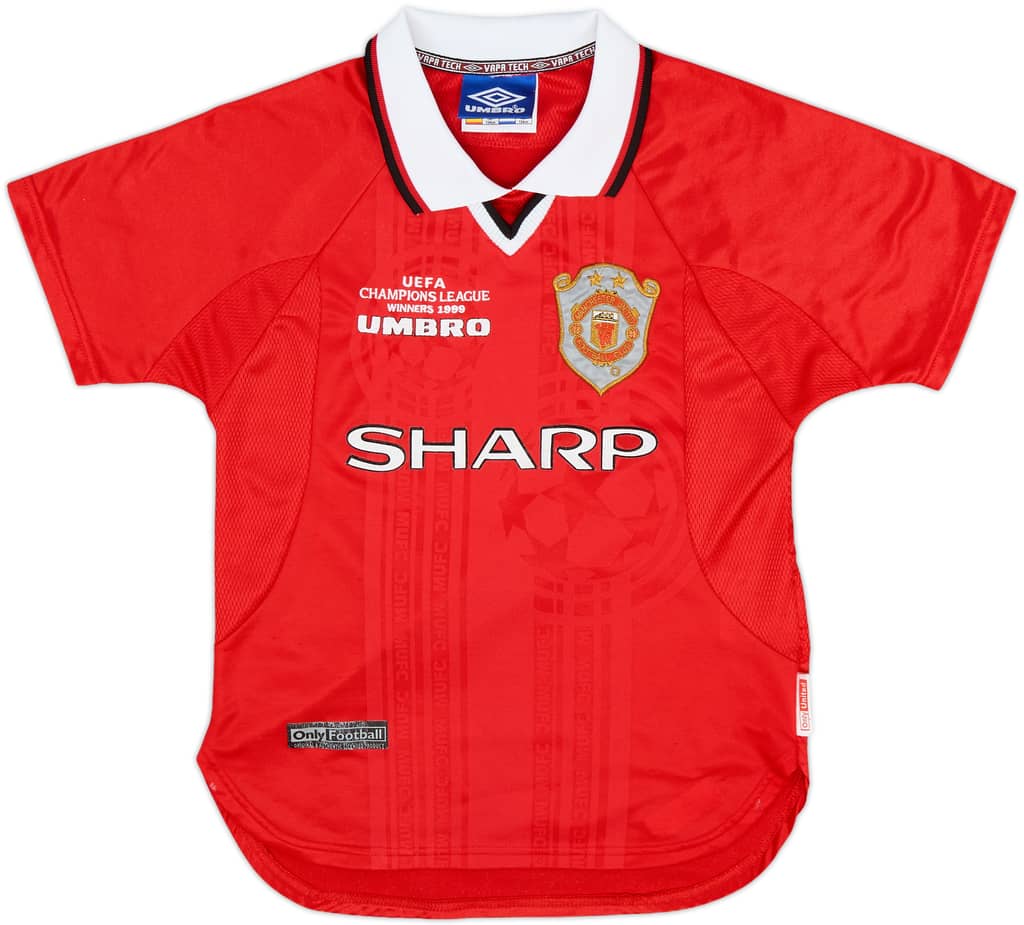 1997-00 Manchester United CL Shirt - 8/10 - (8-9 Years)