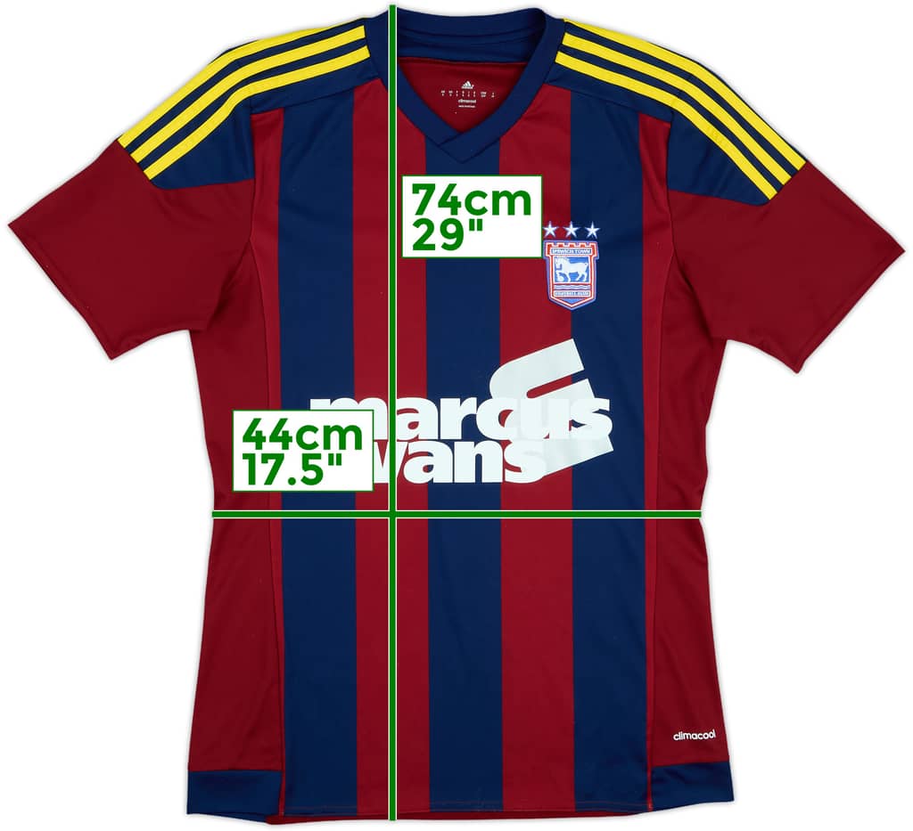 2015-16 Ipswich Away Shirt - 8/10 - (S)