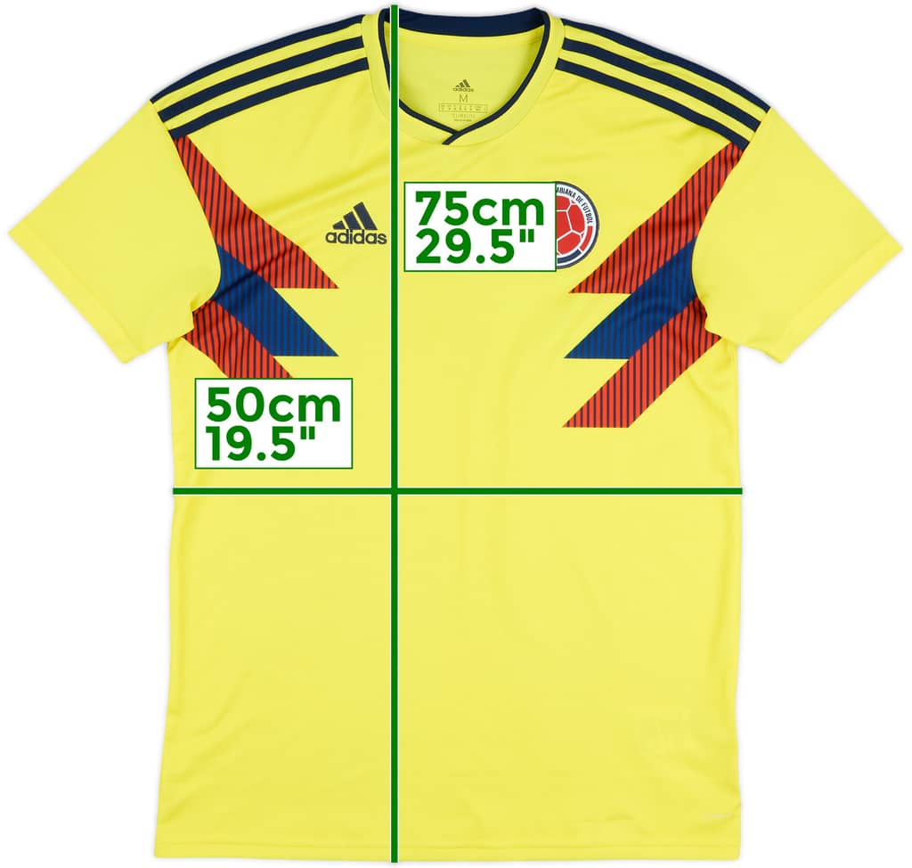 2018-19 Colombia Home Shirt - 9/10 - (M)