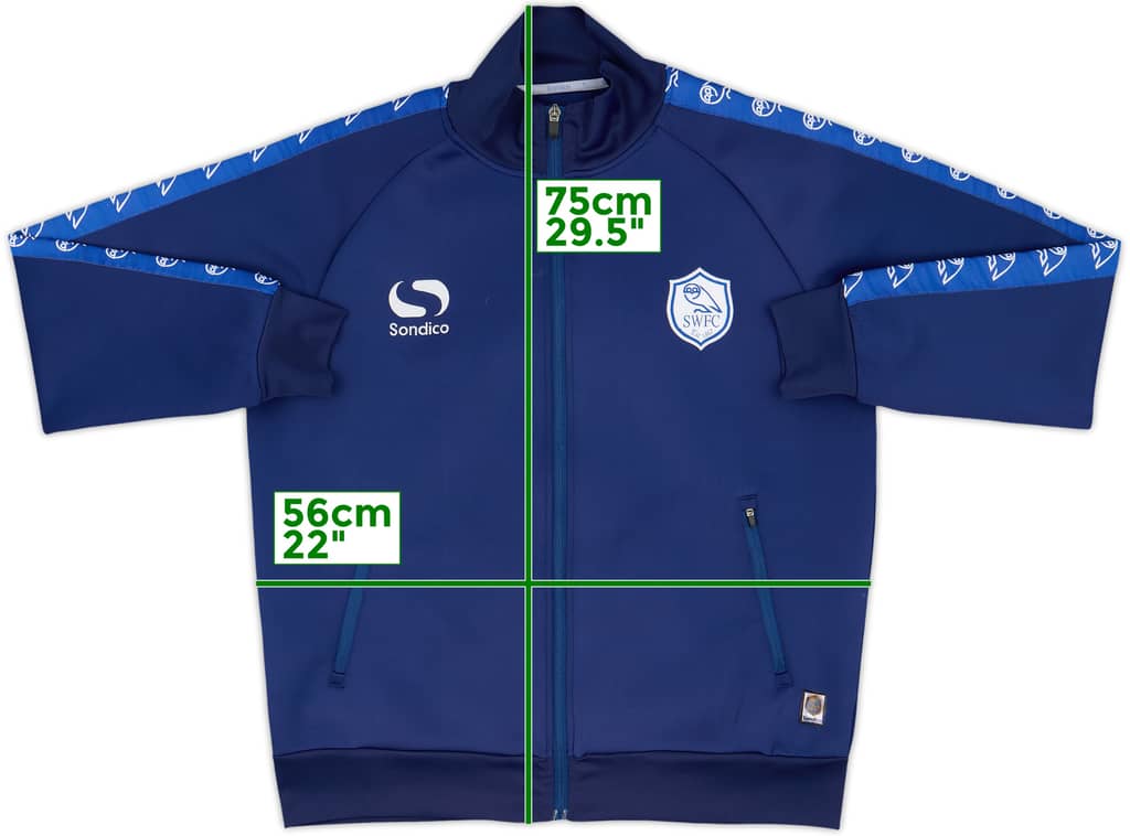 2015-16 Sheffield Wednesday Sondico Track Jacket - 7/10 - (L)