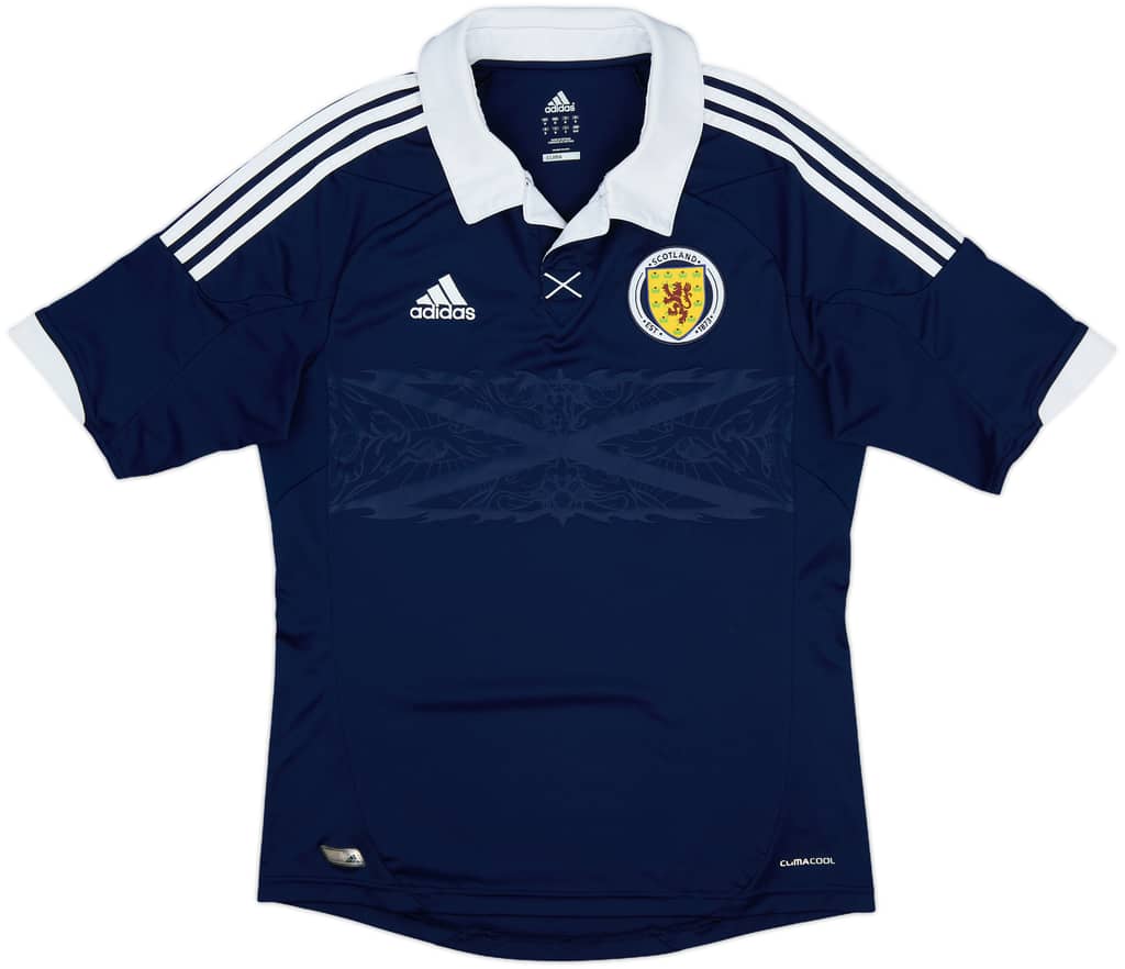 2011-13 Scotland Home Shirt - 8/10 - (M)