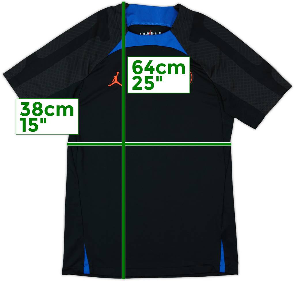 2022-23 Paris Saint-Germain Nike Jordan Training Shirt - 10/10 - (S)