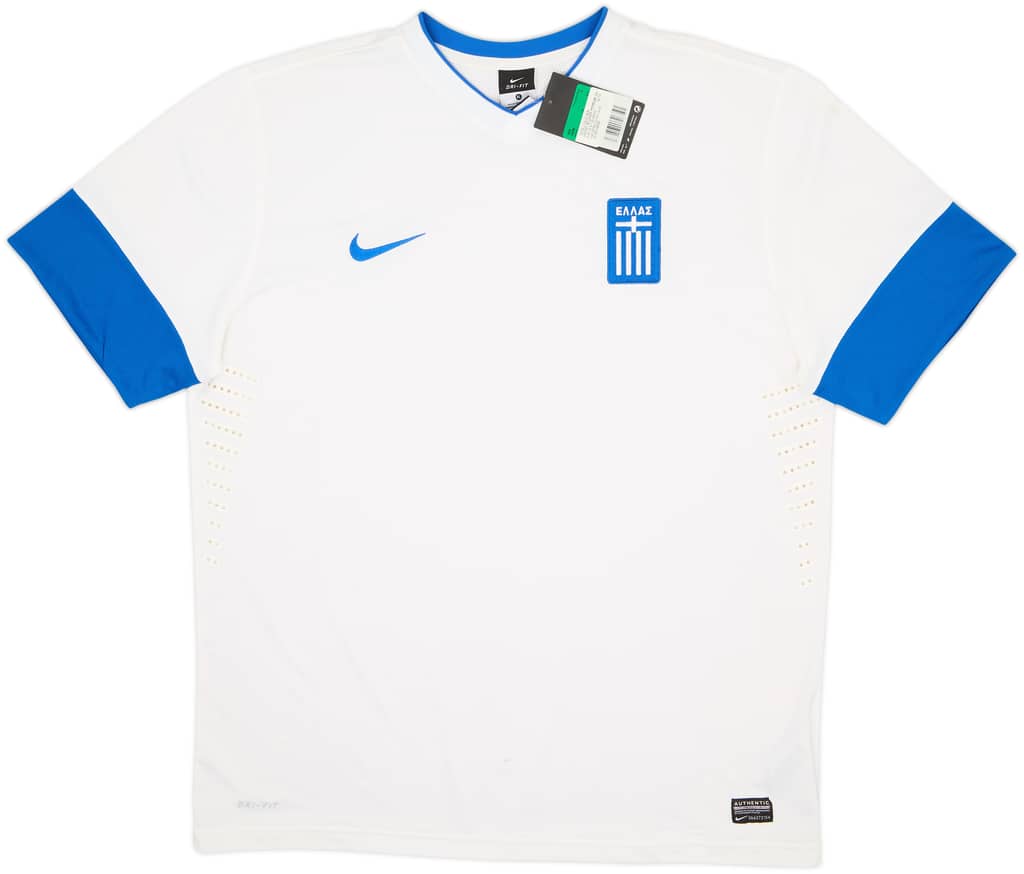 2013-14 Greece Authentic Home Shirt (XL)