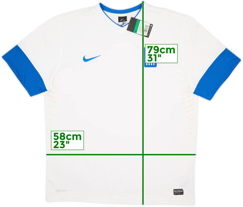 2013-14 Greece Authentic Home Shirt (XL)