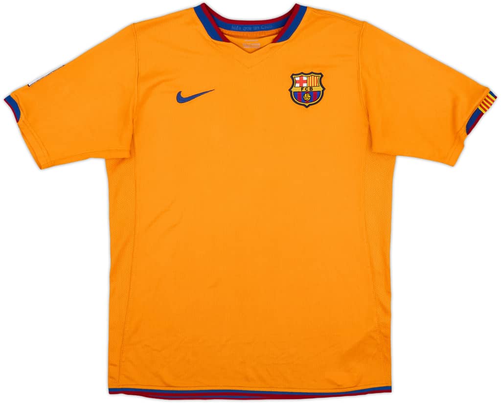 2006-08 Barcelona Away Shirt - 9/10 - (XL.Boys)