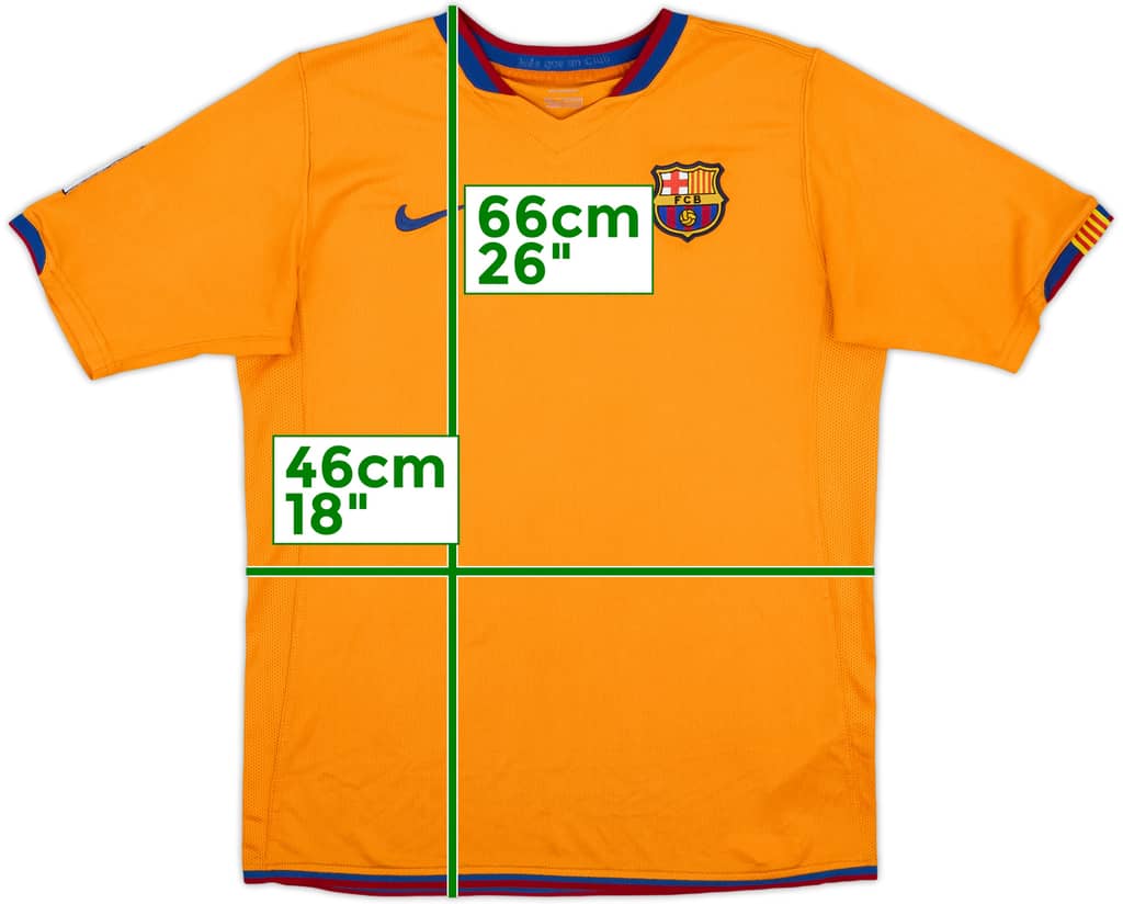 2006-08 Barcelona Away Shirt - 9/10 - (XL.Boys)