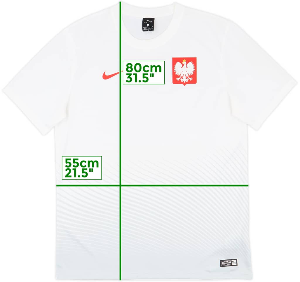 2016-18 Poland Basic Home Shirt - 7/10 - (L)