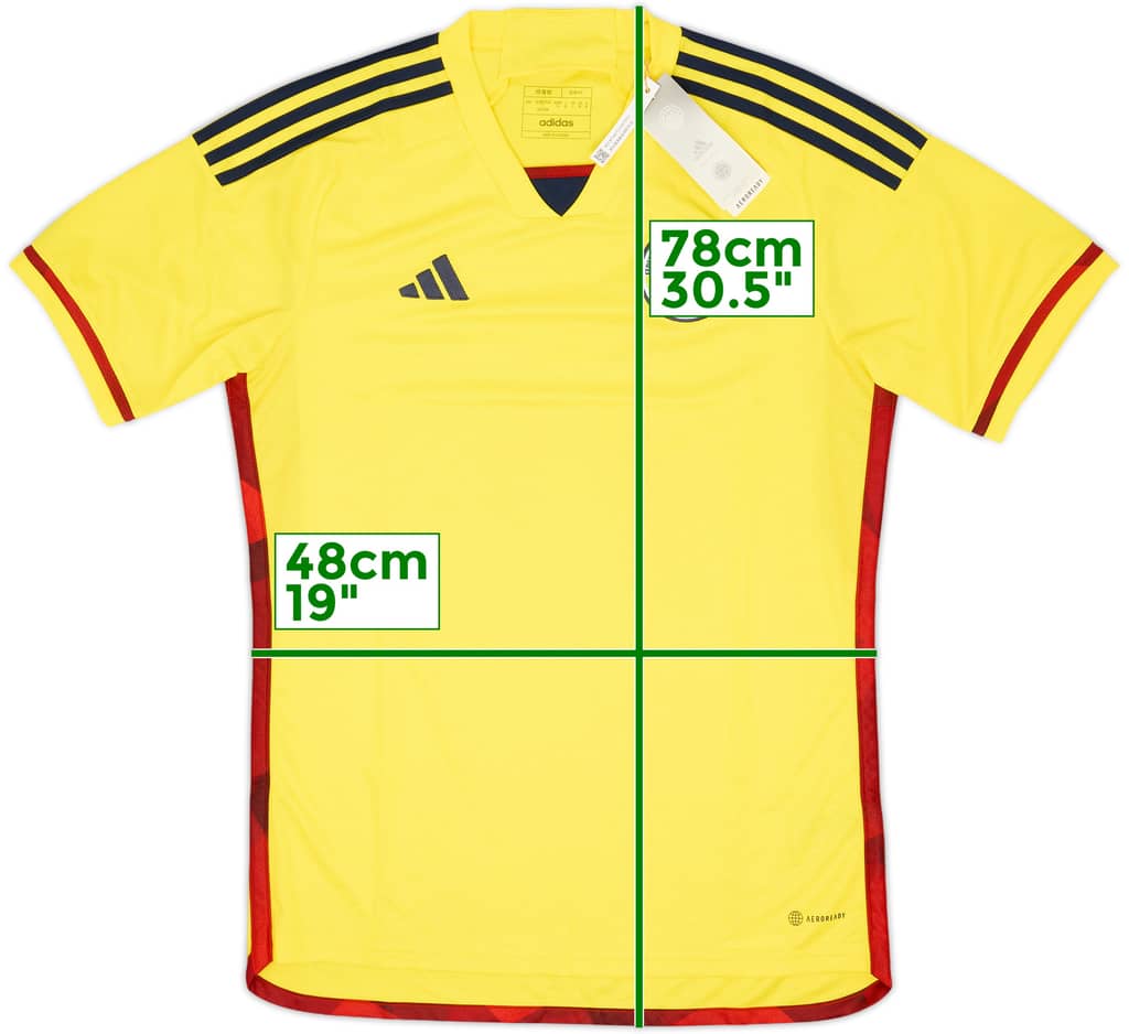 2022-23 Colombia Home Shirt (L)