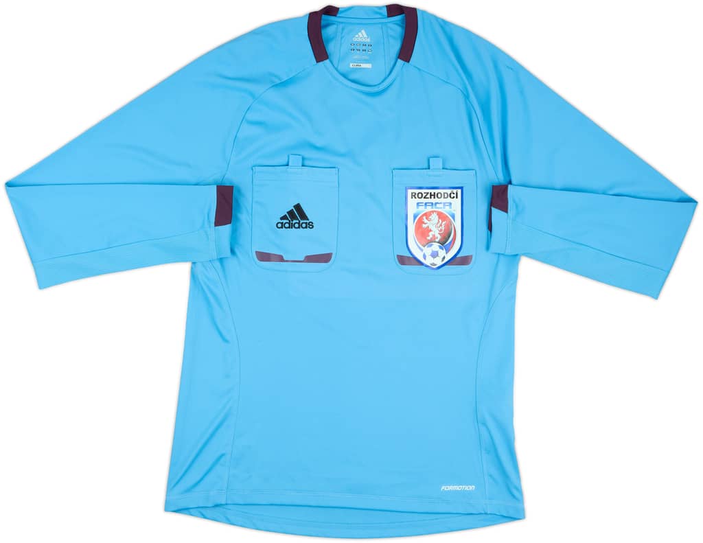 2012-13 Czech Republic adidas Referee L/S Shirt - 10/10 - (M)
