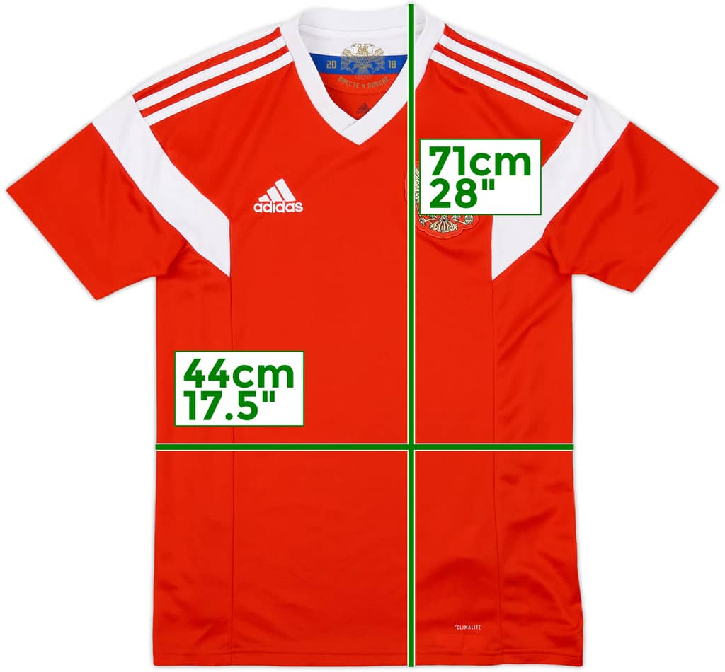 2018-20 Russia Home Shirt - 8/10 - (XS)