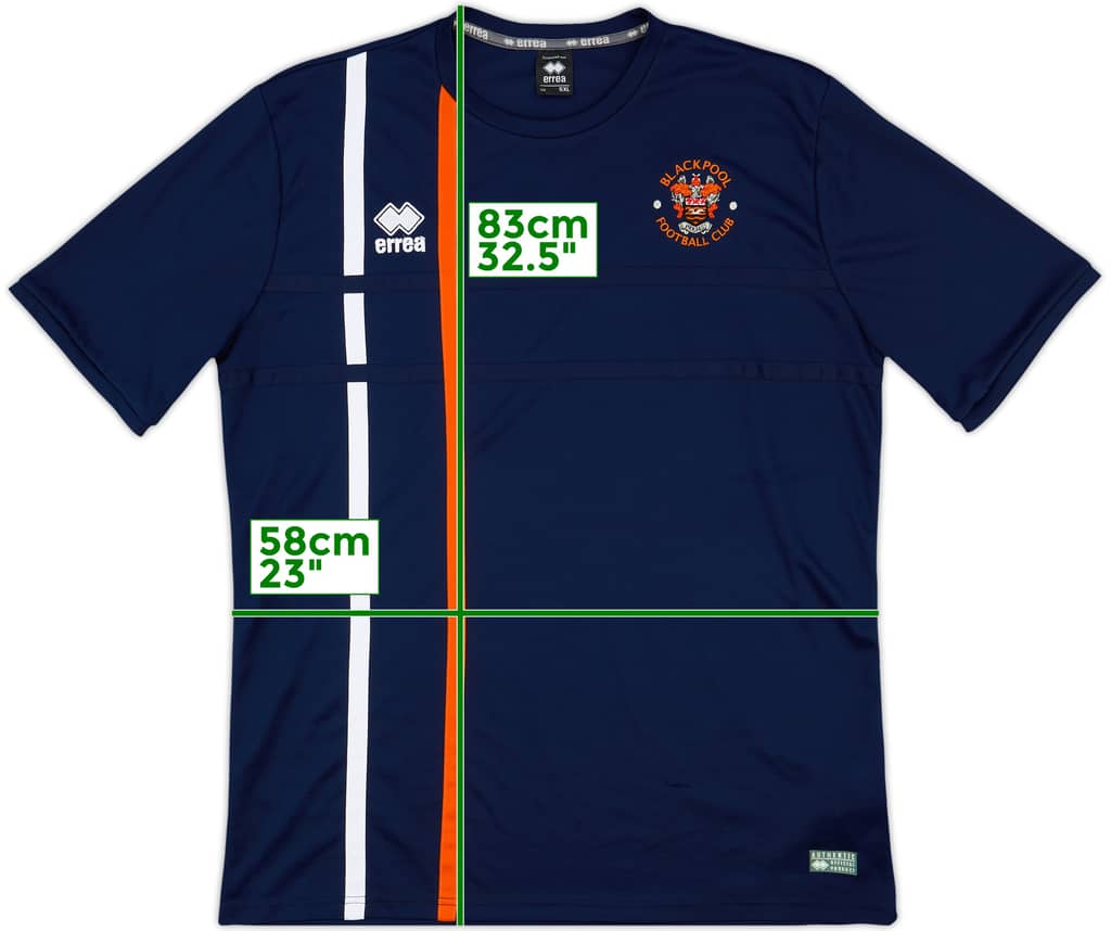 2016-17 Blackpool Errea Training Shirt - 8/10 - (5XL)