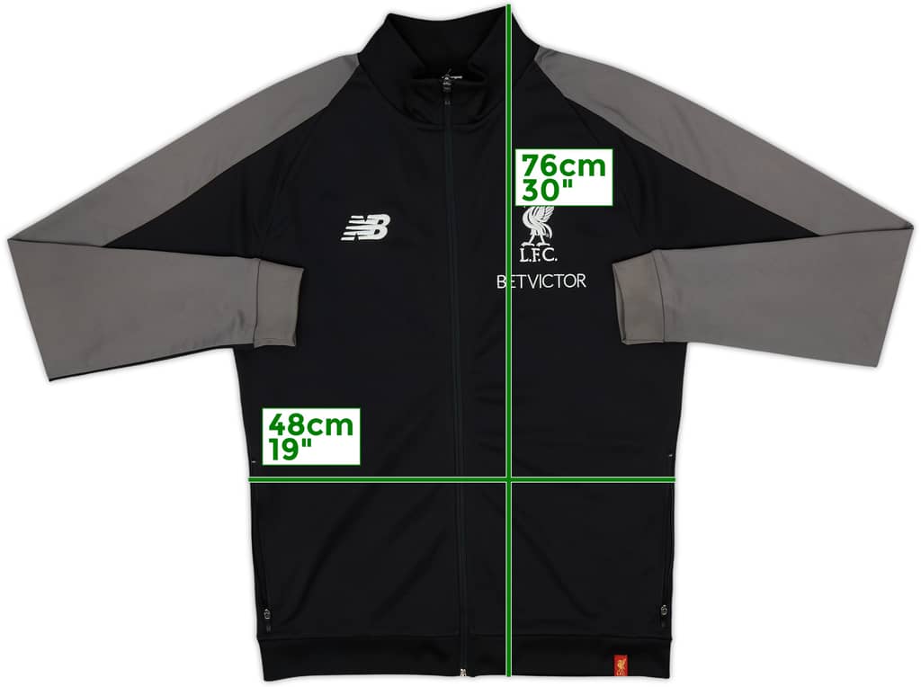 2018-19 Liverpool New Balance Track Jacket - 9/10 - (M)