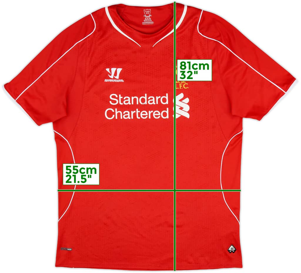 2014-15 Liverpool Home Shirt - 5/10 - (XL)