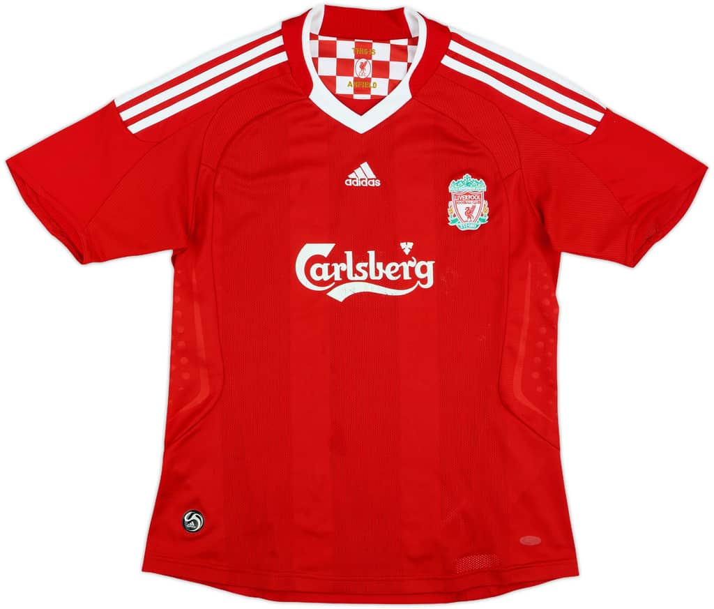 2008-10 Liverpool Home Shirt - 6/10 - (Women's M)