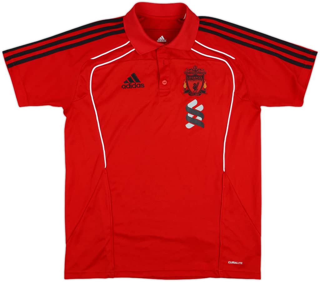 2010-11 Liverpool adidas Polo Shirt - 6/10 - (M)