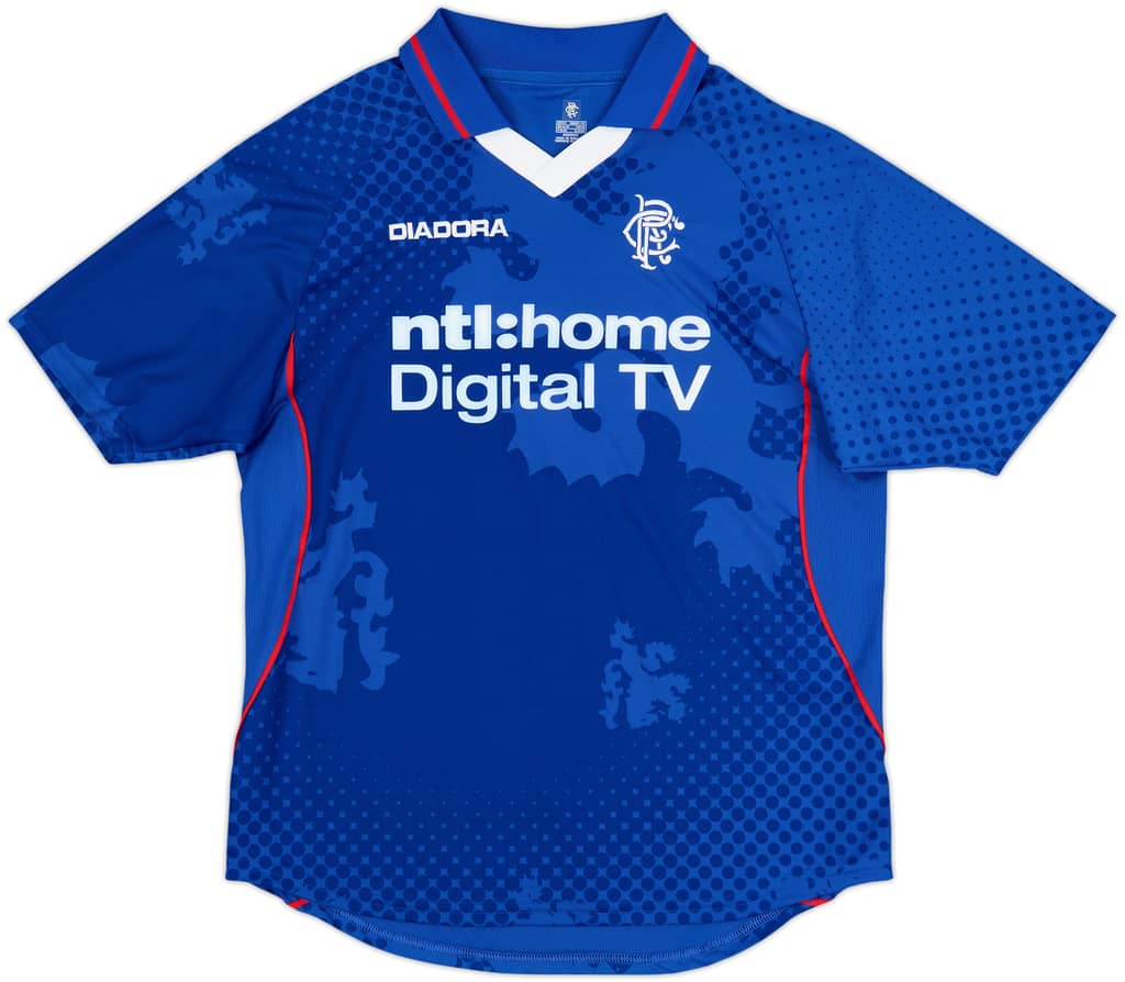 2002-03 Rangers Home Shirt - 8/10 - (S)