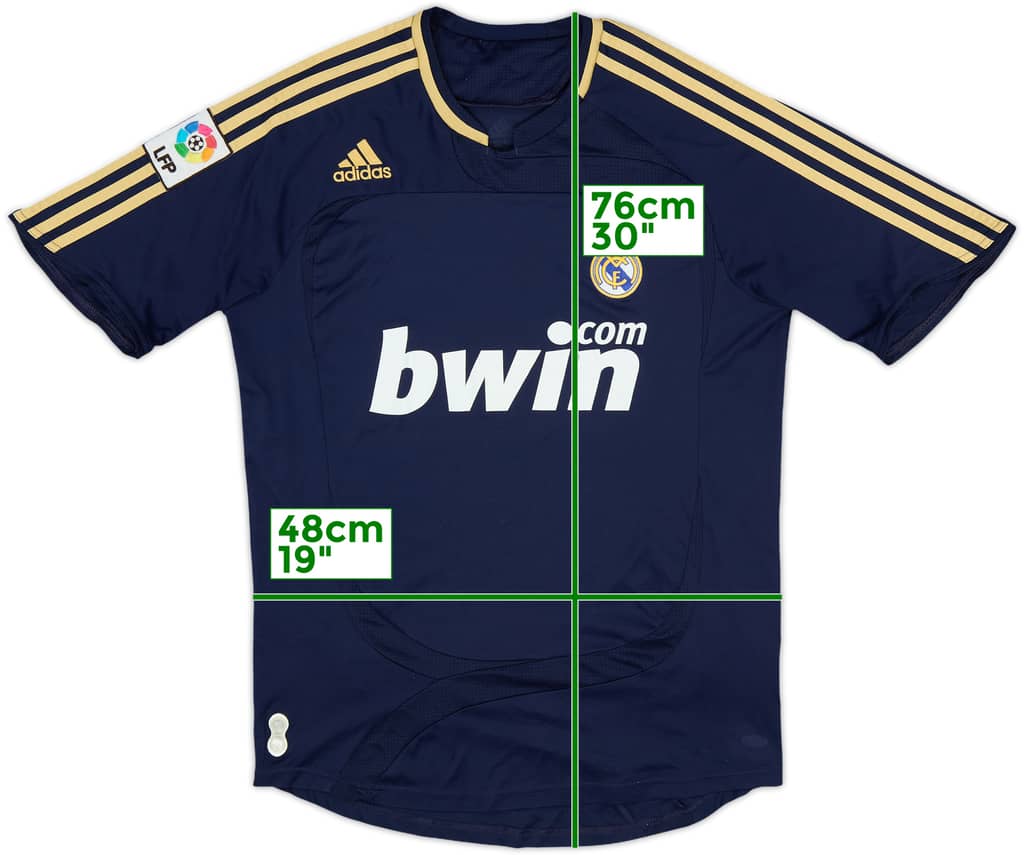 2007-08 Real Madrid Away Shirt - 8/10 - (S)