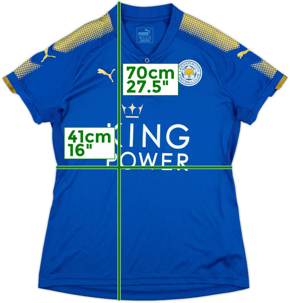2017-18 Leicester Home Shirt - 8/10 - (Women's M)