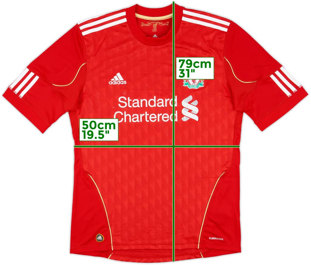 2010-12 Liverpool Home Shirt - 5/10 - (M)