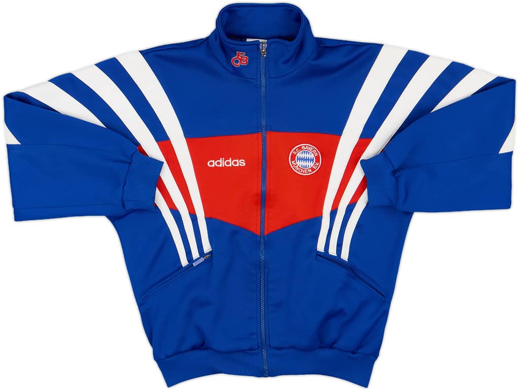 1995-96 Bayern Munich adidas Track Jacket - 5/10 - (M.Boys)