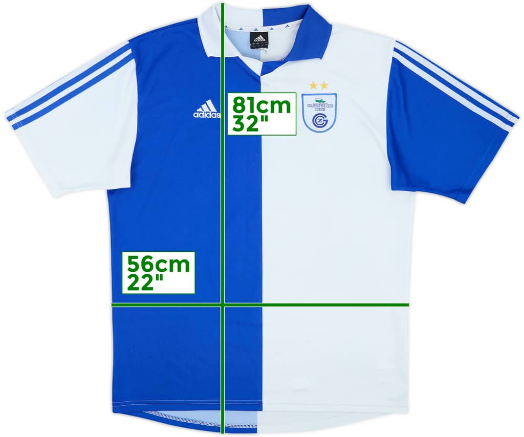 2002-04 Grasshoppers Home Shirt - 7/10 - (L)