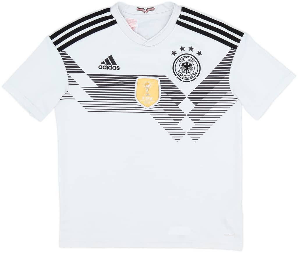 2018-19 Germany Home Shirt - 7/10 - (L.Boys)