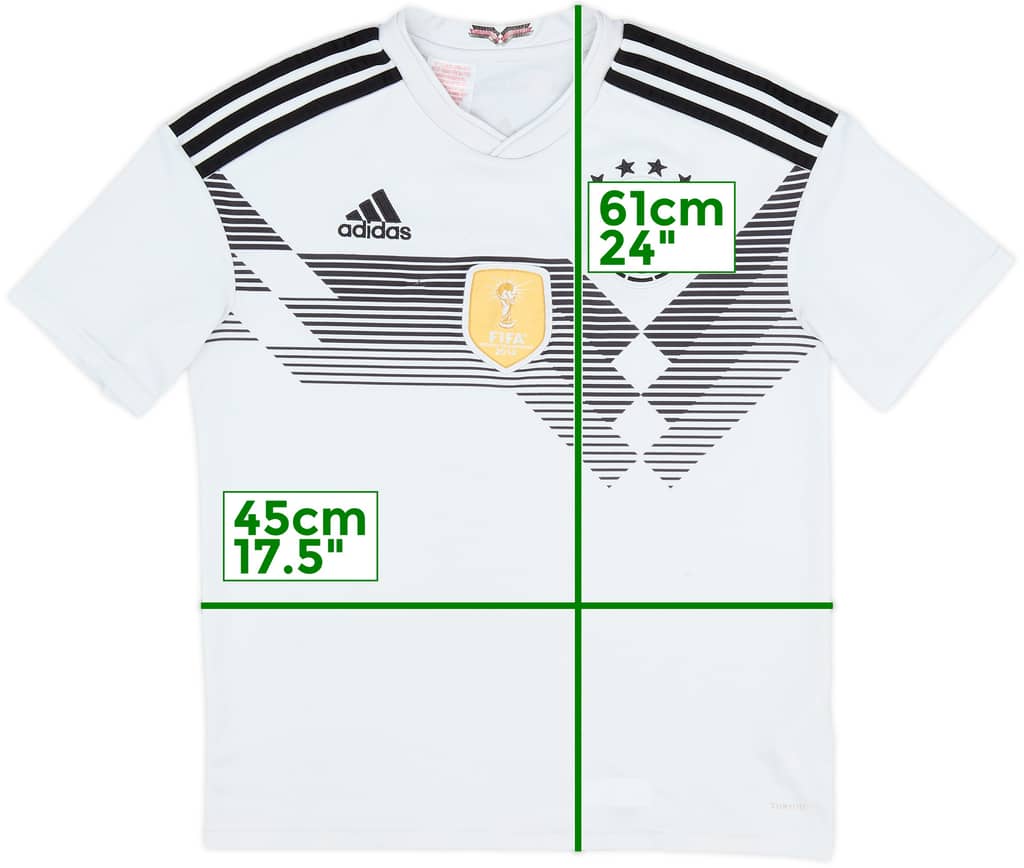 2018-19 Germany Home Shirt - 7/10 - (L.Boys)