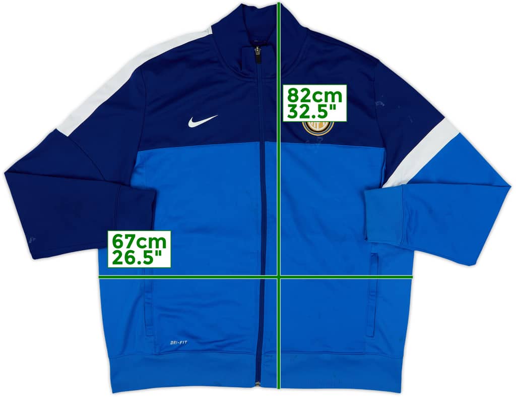 2012-13 Inter Milan Nike Track Jacket - 5/10 - (XXL)