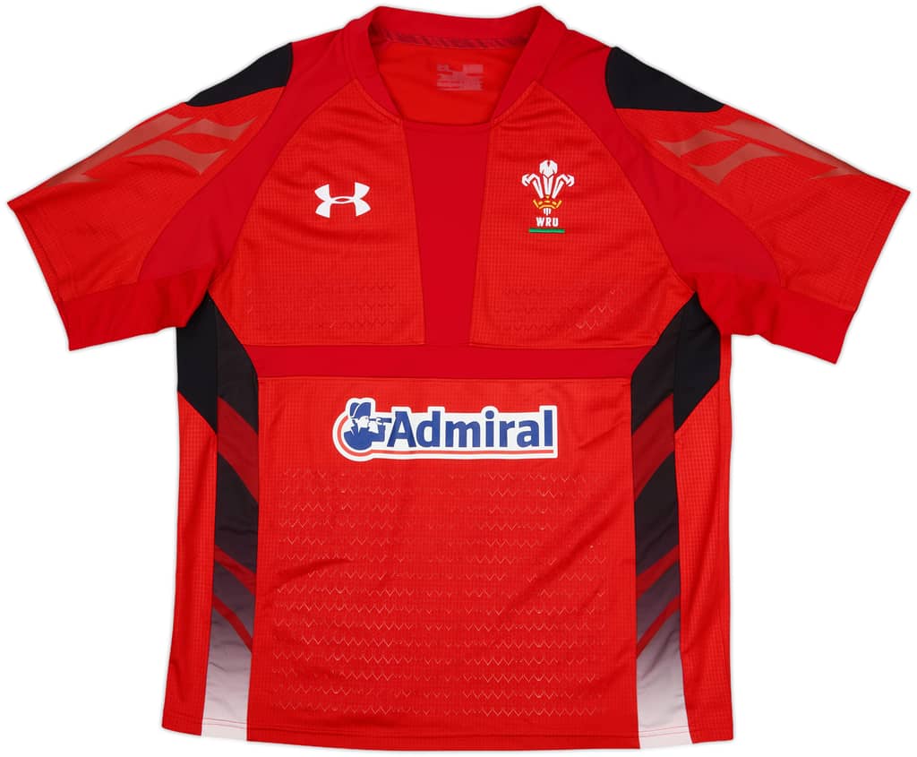 2013-14 Wales Rugby Union Home Shirt - 9/10 - (XL)