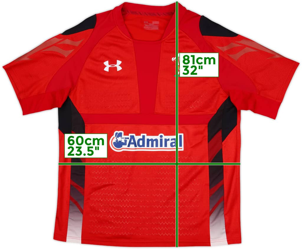 2013-14 Wales Rugby Union Home Shirt - 9/10 - (XL)