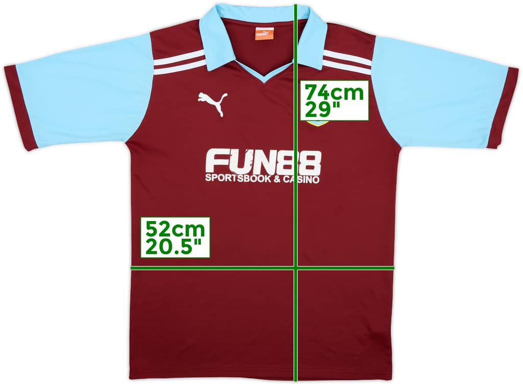2011-12 Burnley Home Shirt - 6/10 - (L)