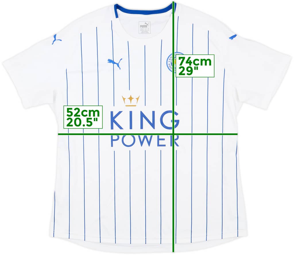 2016-17 Leicester Third Shirt - 8/10 - (Women's XXL)