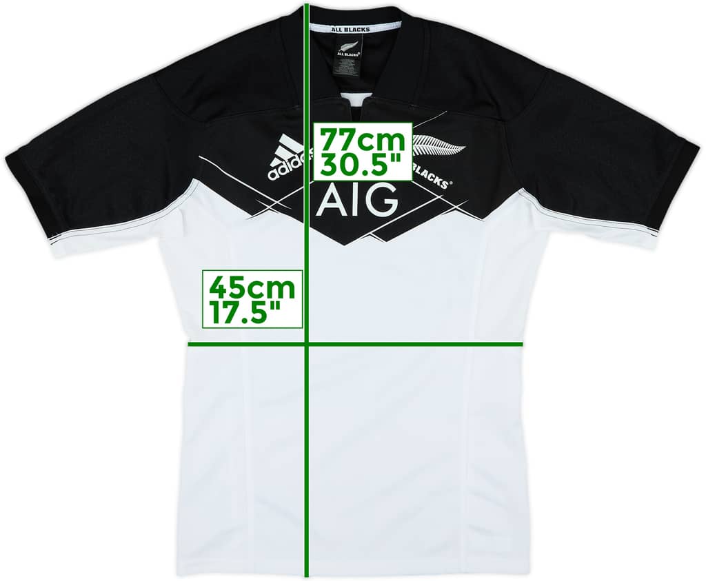2016 New Zealand All Blacks Rugby Away Shirt - 9/10 - (M)