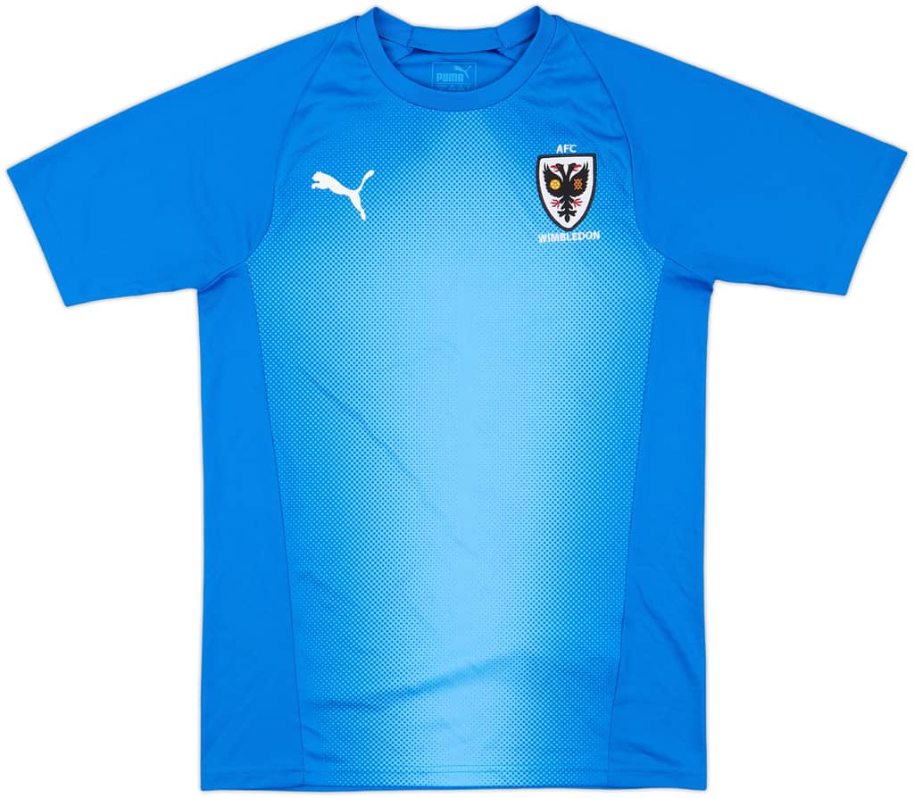 2018-19 AFC Wimbledon Puma Training Shirt - 10/10 - (S)