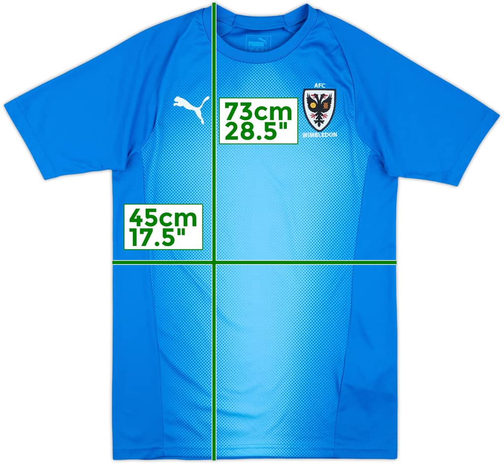 2018-19 AFC Wimbledon Puma Training Shirt - 10/10 - (S)