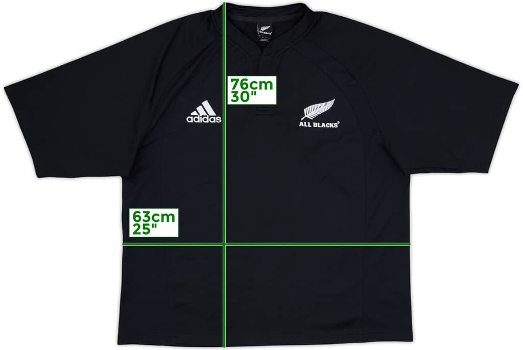 2004-05 New Zealand Rugby Home Shirt - 9/10 - (XL)