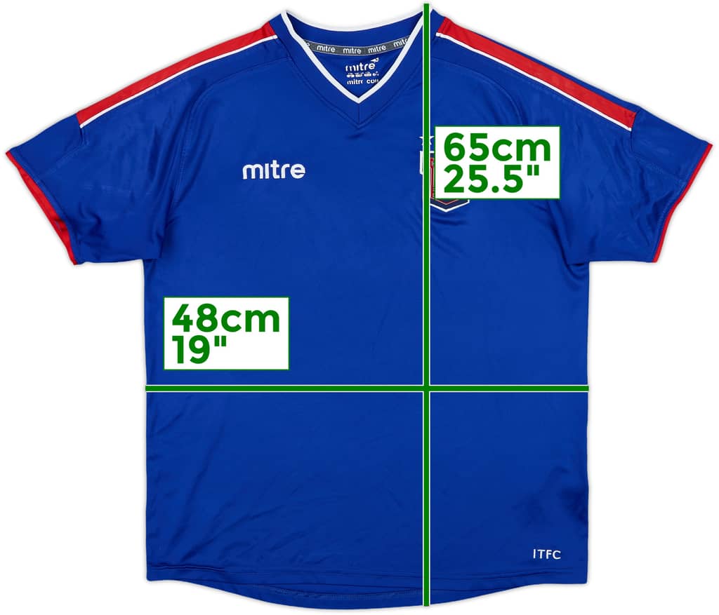 2012-13 Ipswich Home Shirt - 9/10 - (XL.Boys)