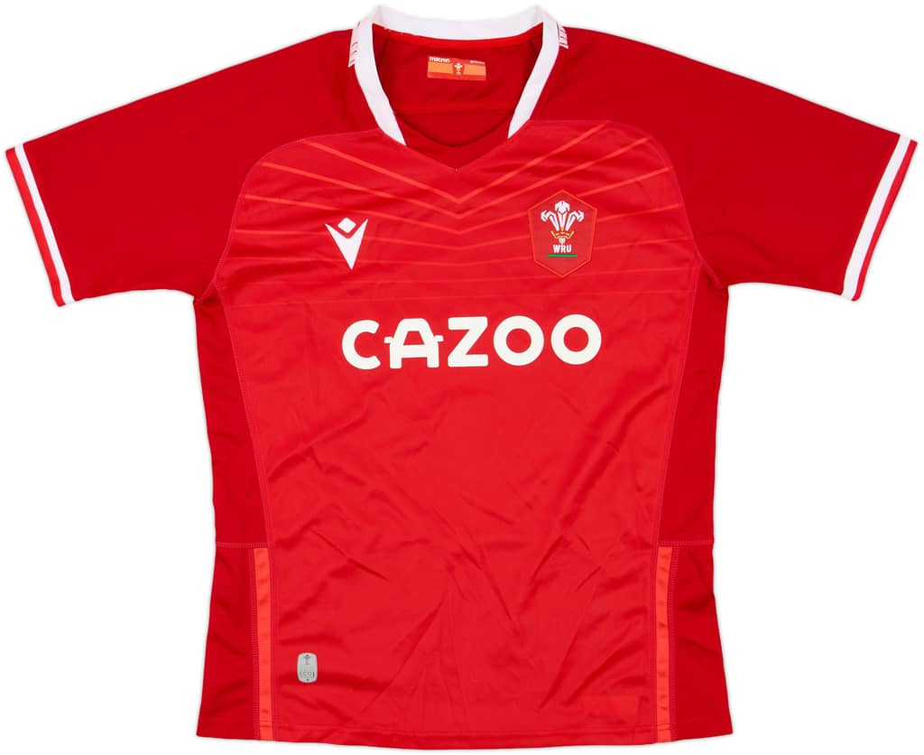 2021-22 Wales Rugby Home Shirt - 10/10 - (M)