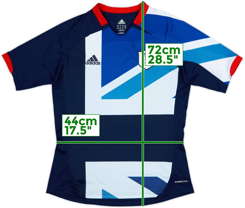 2012 Team GB Olympic Home Shirt - 10/10 - (Women's M)