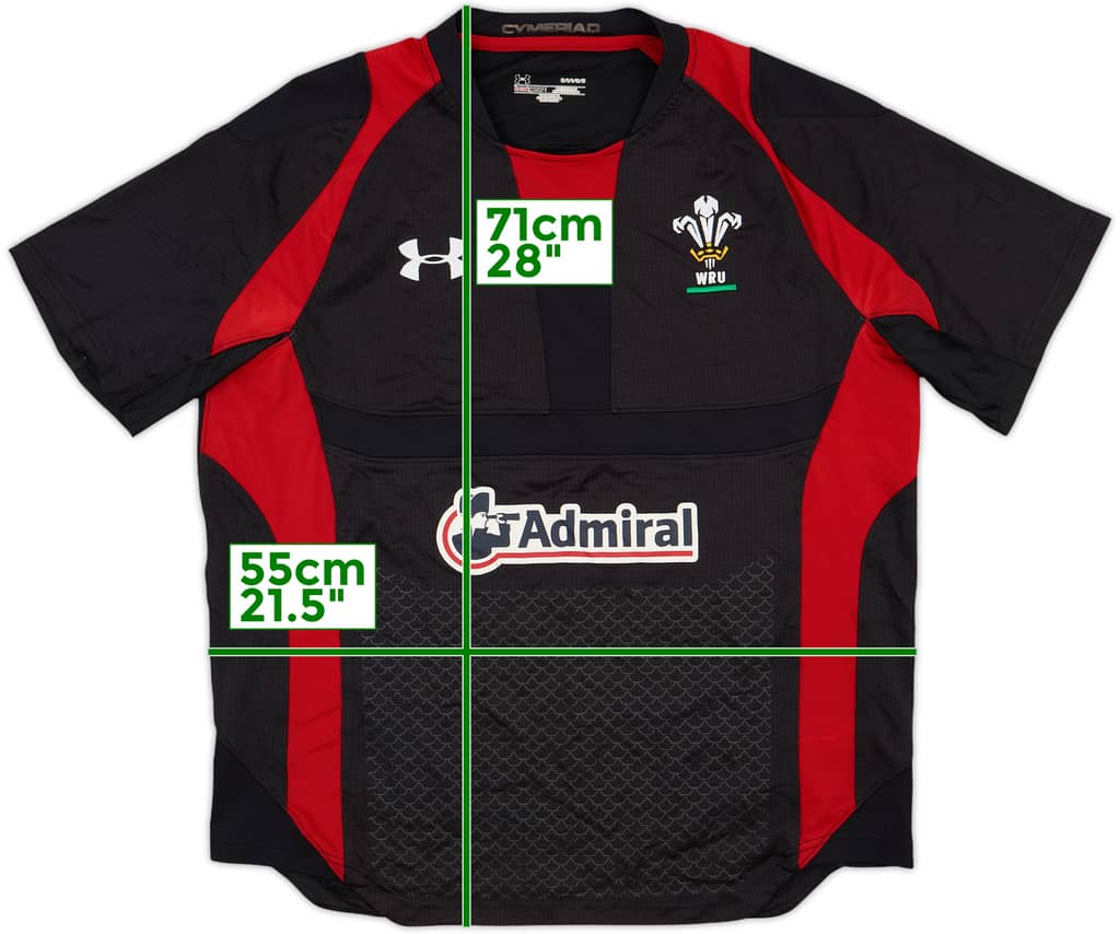 2014-15 Wales Rugby Union Away Shirt - 8/10 - (L)