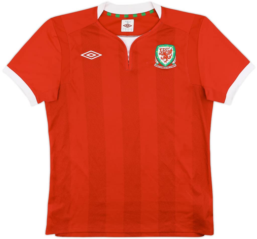 2011-12 Wales Home Shirt - 8/10 - (M)