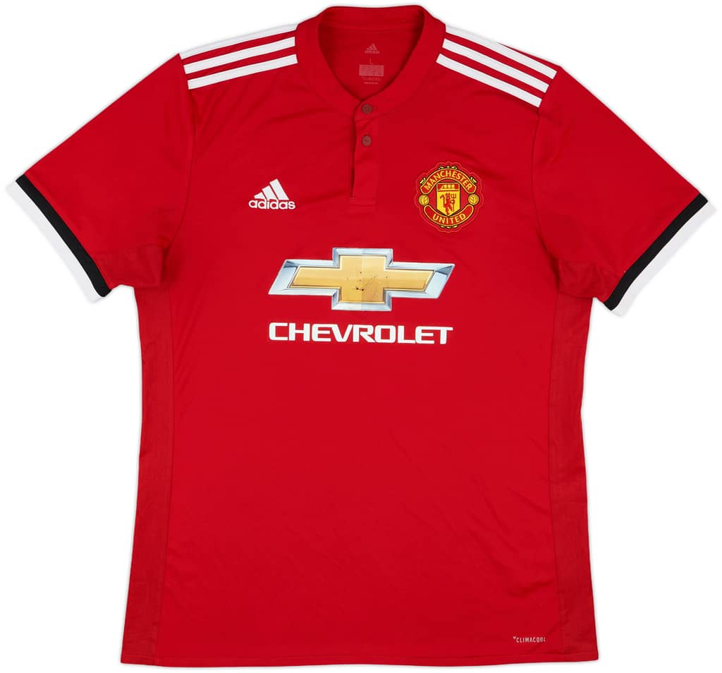 2017-18 Manchester United Home Shirt - 5/10 - (L)