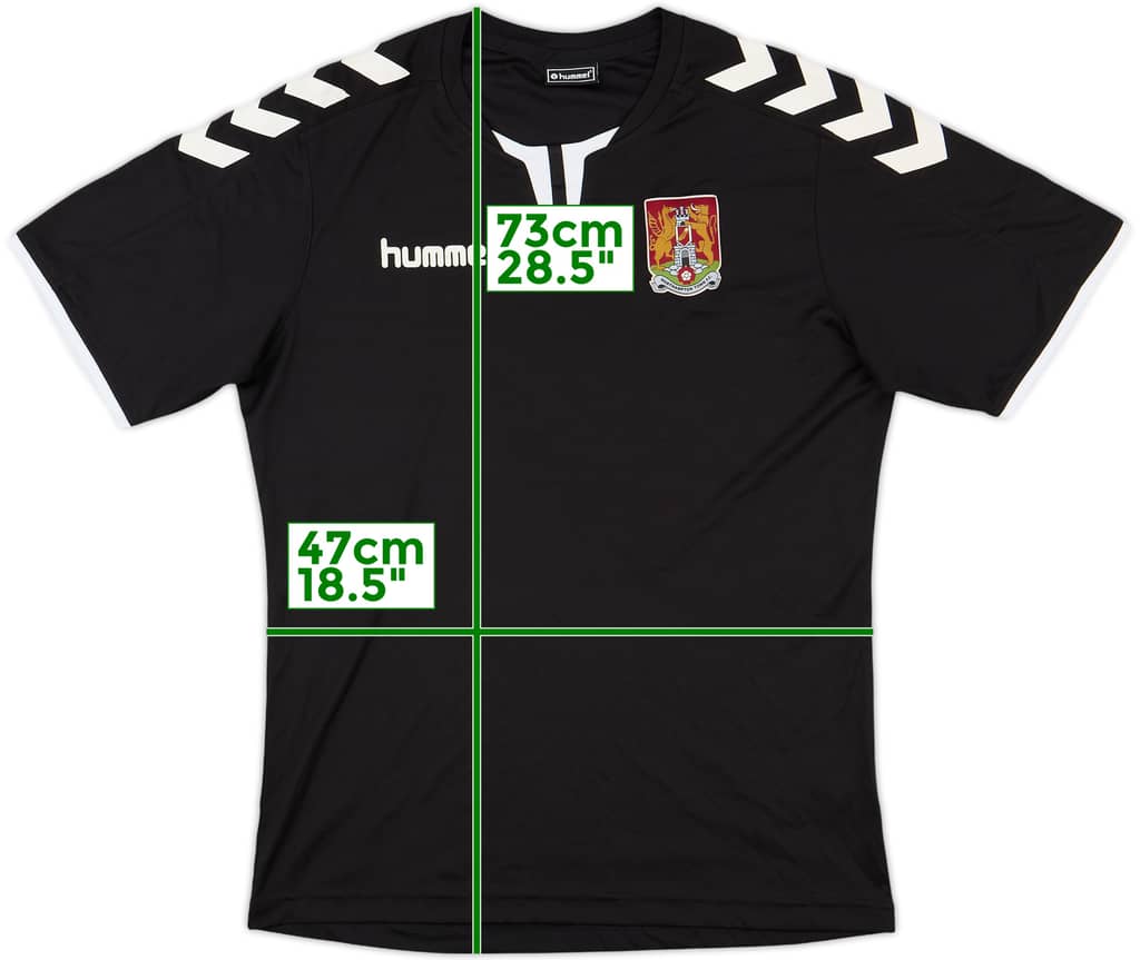 2020-21 Northampton Hummel Training Shirt - 8/10 - (M)