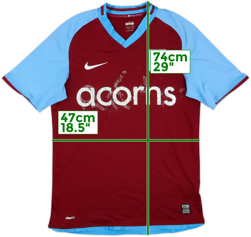 2008-09 Aston Villa Home Shirt - 4/10 - (S)